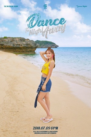  Tzuyu's teaser image for 'Dance the Night Away'