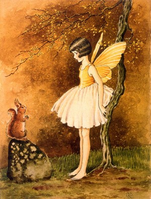  Vintage Forest Fairy