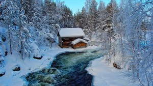  Winter cabine