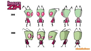  Zim Character Design Evolution