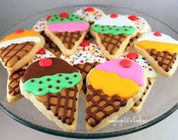  decorative biscuits, cookies