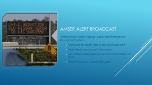  AMBER Alert Broadcast