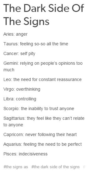  zodiac signs