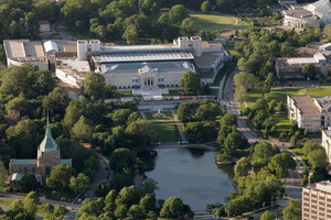  Aerial View Of Cleveland Museum Of Art