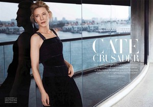  Cate Blanchett for Harper’s Bazaar Australia [September 2018]