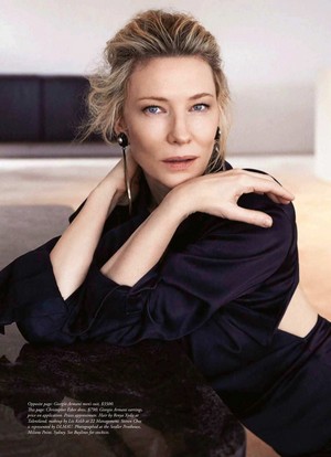  Cate Blanchett for Harper’s Bazaar Australia [September 2018]