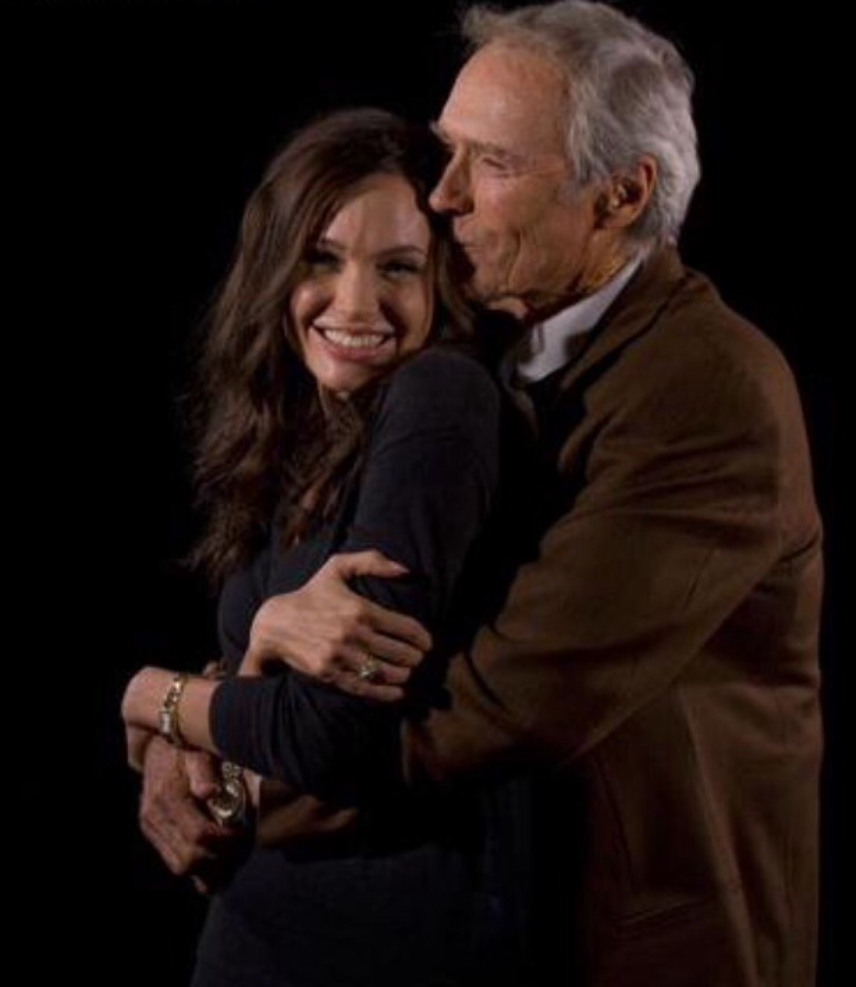 Clint Eastwood and Angelina Jolie 