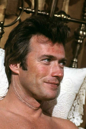  Clint Eastwood...candid pic on the set of Hang 'Em High