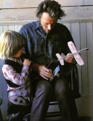 Clint and Kyle Eastwood by Douglas Jones (1972)