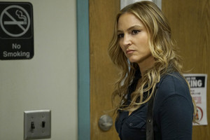  Drea de Matteo as Tess Nazario in Shades of Blue: "Equal and Opposite"