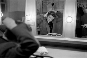 Elvis Presley Fixing His Hair