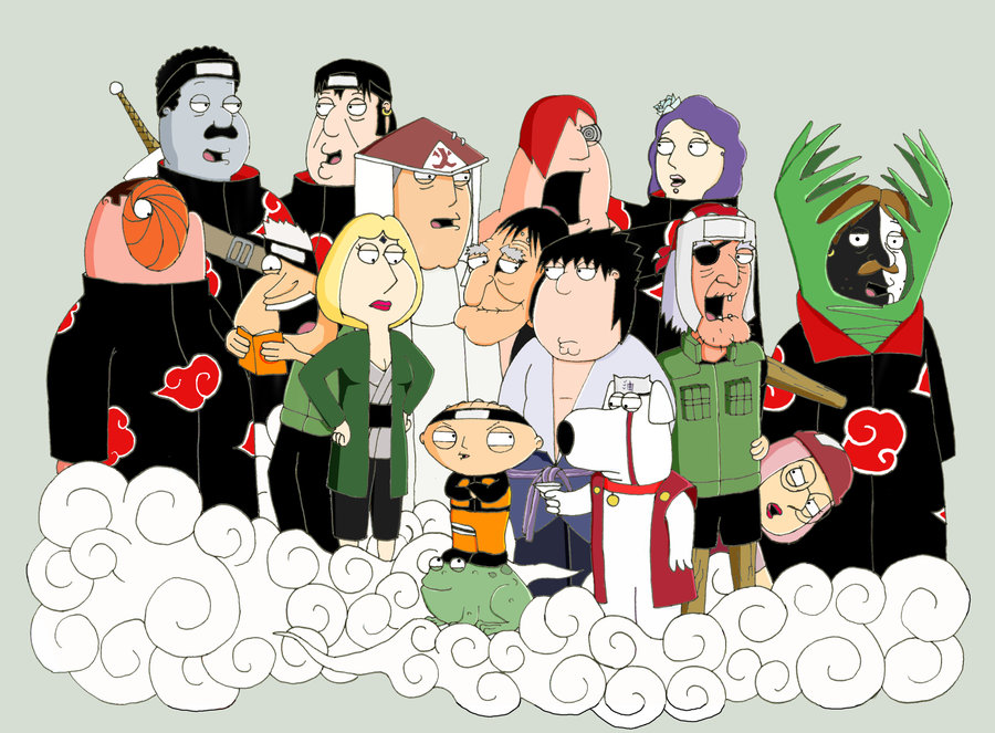 Family Guy Naruto Style