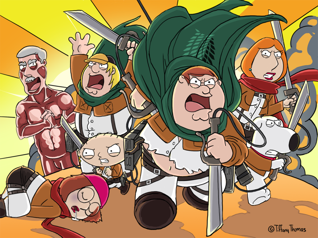 Family Guy Vs. Attack on Titan