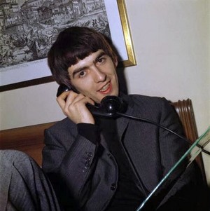  George on the phone!