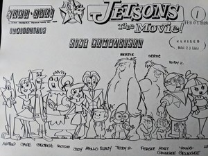  Jetsons The Movie Model Sheet2