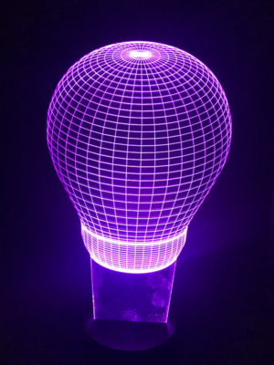  Light Bulb Purple