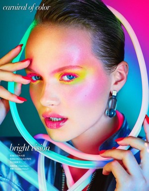  Mae van Der Weide for Vogue Beauty Taiwan [April 2018]
