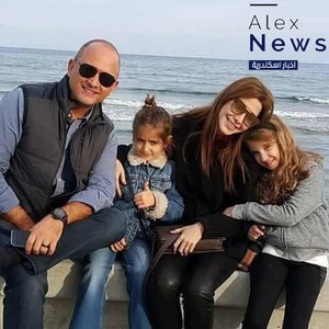 NANCY AJRAM FAMILY IN ALEXANDRIA EGYPT