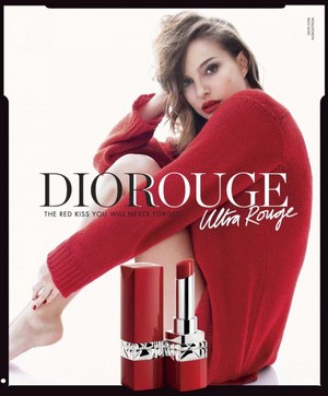  Natalie Portman for Dior Ultra Rouge Lipstick [2018 Campaign]