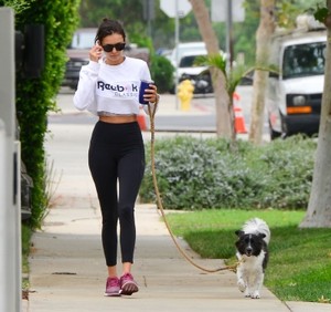  Nina Dobrev With her dog Maverick in Los Angeles - September 5th