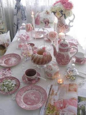  Pretty چائے Set