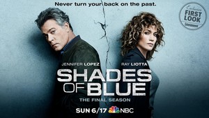  線, レイ Liotta as Matt Wozniak in Shades of Blue - Season 3 Poster