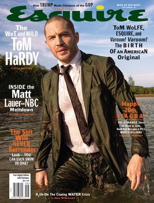  Tom Hardy ~ Esquire Magazine Photoshoot