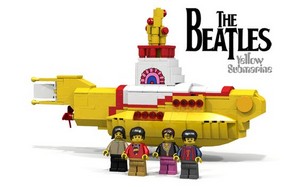  Yellow Submarine *Lego* Beatles!