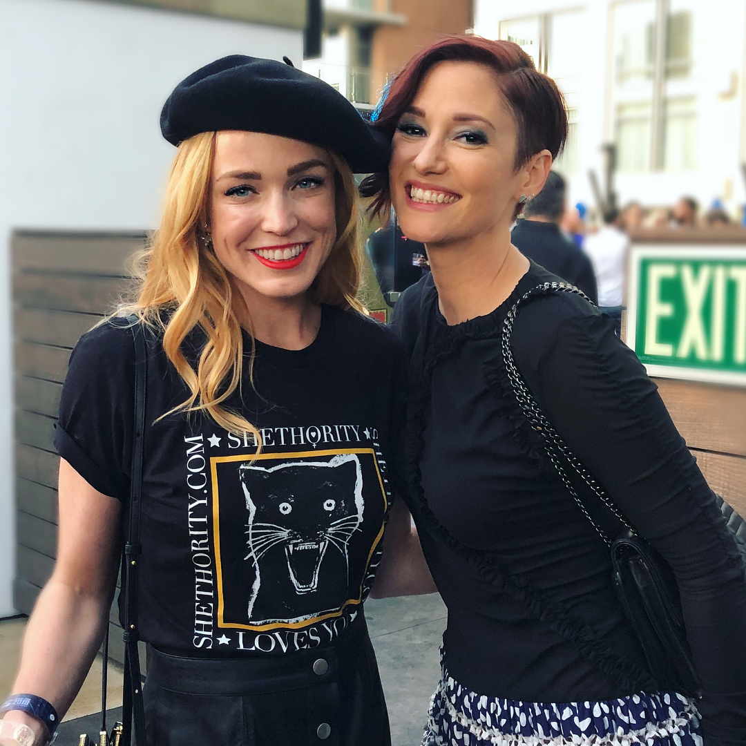 caity lotz and Chyler
