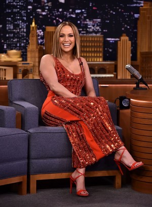 Jennifer Lopez at Tonight Show Starring Jimmy Fallon