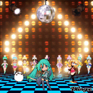 Hatsune Miku in the Dance Club