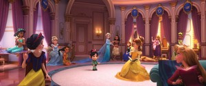  vanellope and the Disney princesses da redjoey1992 dcd06lf