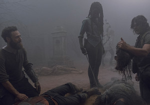  9x08 ~ Evolution ~ Aaron, Michonne and Daryl