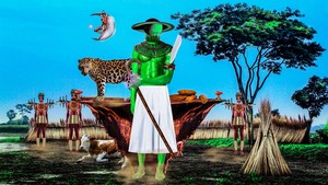  Ancient Igbo God ELE Ruler Of Saturn And The Father Of The Agriculture bởi Sirius Ugo Art 1