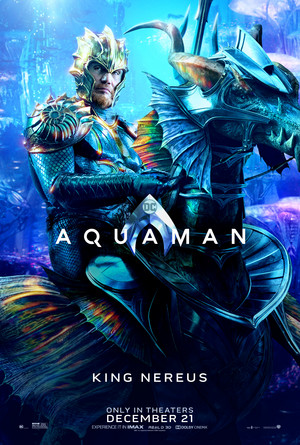  Aquaman (2018) Character Poster - Dolph Lundgren as King Nereus