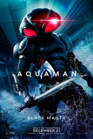  Aquaman (2018) Character Poster - Yahya Abdul-Mateen II as David Kane/Black Manta