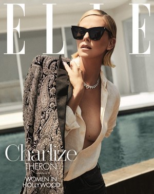  Charlize Theron for Elle Magazine [November 2018]