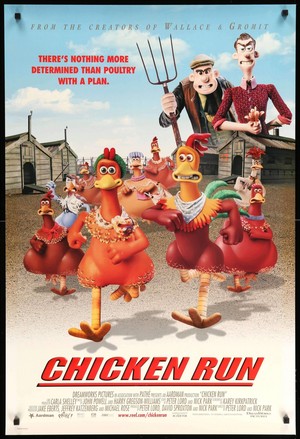  Chicken Run (2000) Movie Poster