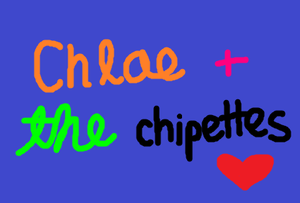  Chloe and the chipettes kertas dinding