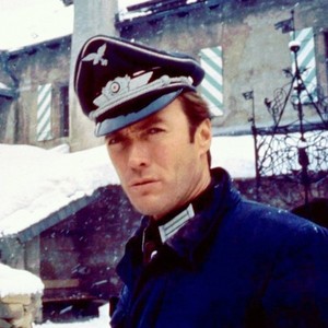  Clint Eastwood on the set of Where Eagles Dare