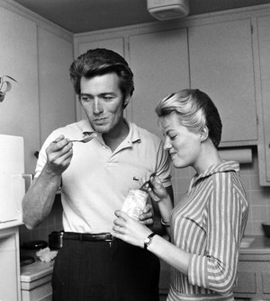  Clint and Maggie Eastwood (1959)