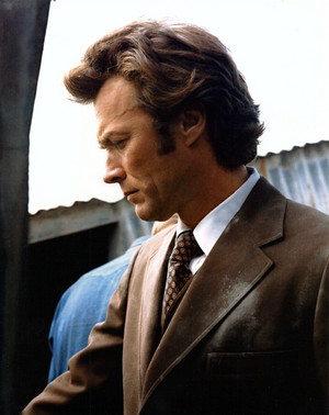  Clint on the set of Dirty Harry (1971)