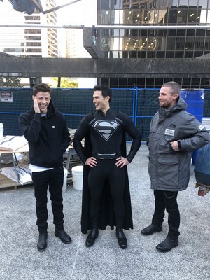  Elseworlds - First Look at 슈퍼맨