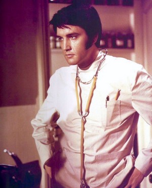Elvis in “Change of Habit” (1969) 