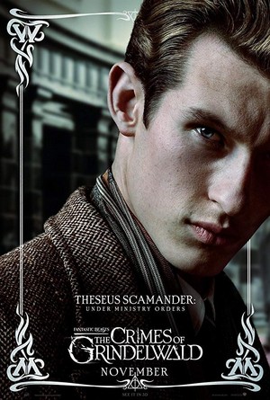  Fantastic Beasts: The Crimes of Grindelwald (2018) Poster - Theseus Scamander
