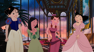  Girls of Mulan franchise as Disney (Non-)Princesses