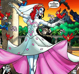  Harley Quinn's wedding dress!