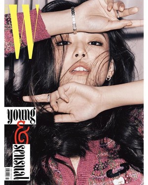  Jennie for W Korea Magazine Cover November 2018 Issue
