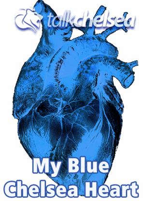 My Blue Chelsea Heart Animated Gif