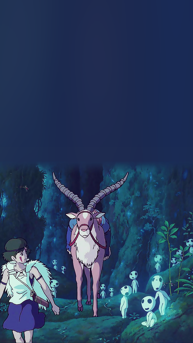 Princess Mononoke Phone Background
